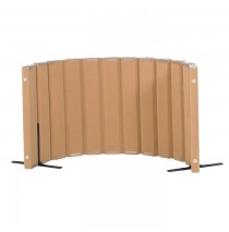 Quiet Divider® with Sound Sponge® 30″ x 6′ Wall – Natural Tan